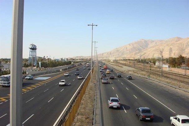 وضعیت ترافیک جاده ها در روزهای اوج کرونا