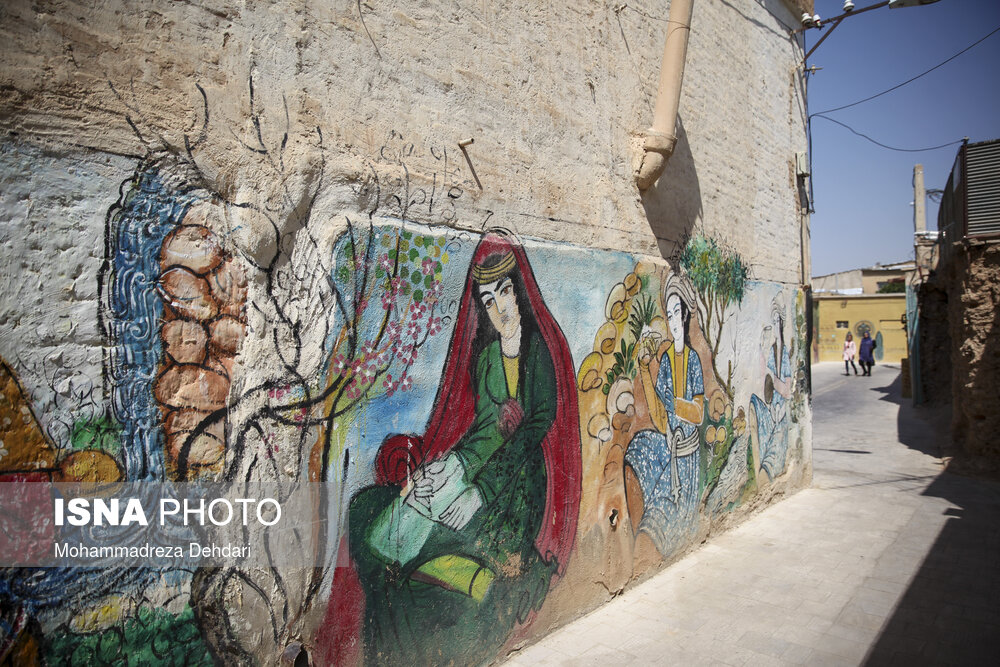  نخستین کوچه گالری ایران در شیراز