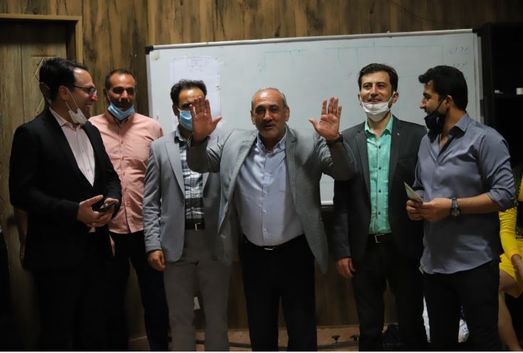 گرشاسبی بعد از برد در رختکن پیکانی‌ها