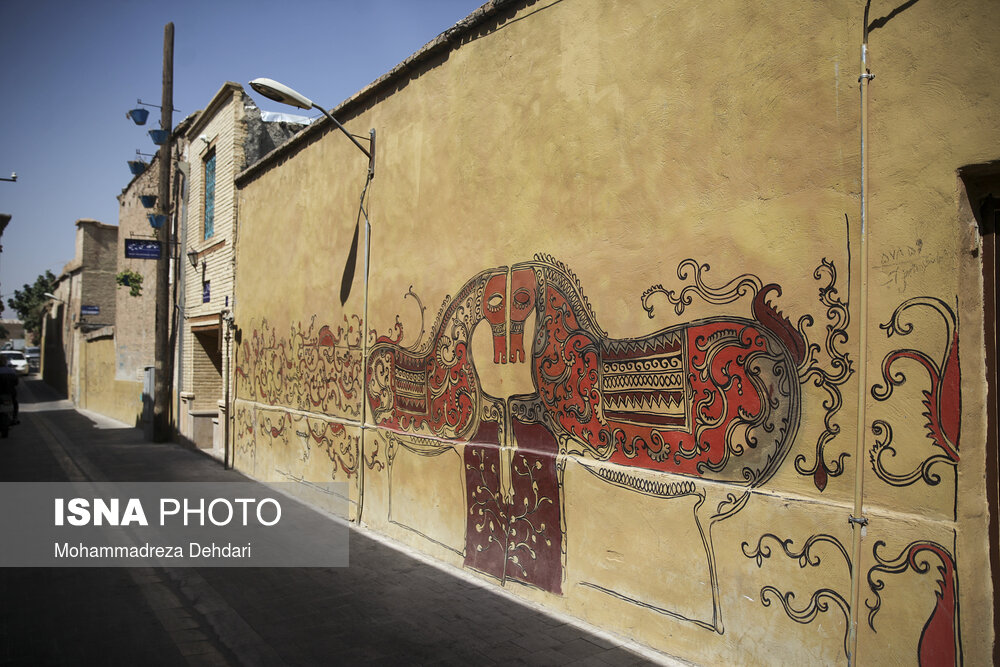  نخستین کوچه گالری ایران در شیراز