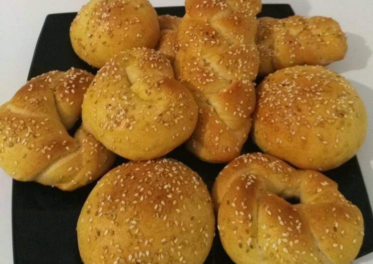 عصرانه/ آموش پخت نان شيرمال با خمير جادويي