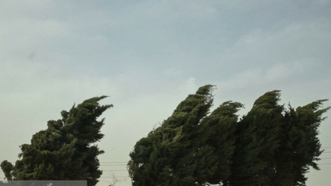 اطلاعیه هواشناسی در خصوص وزش باد شدید