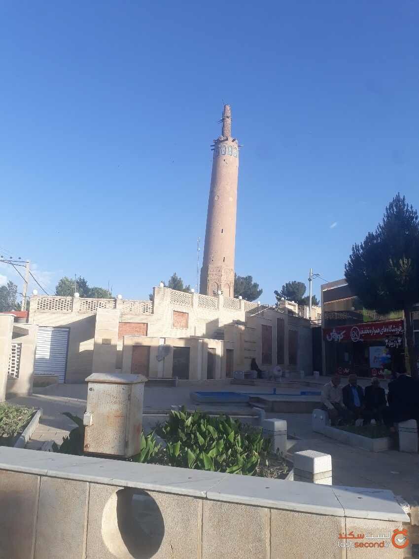  مناره گلپایگان یکی از بلندترین مناره های ایران با قدمت 900 ساله! 