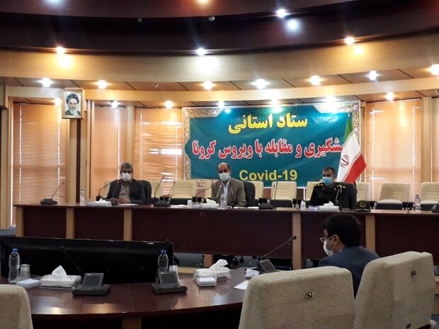 ۶۹۷ بیمار کرونایی در گلستان بستری هستند
