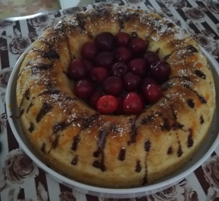از شما/کيک خونگي 