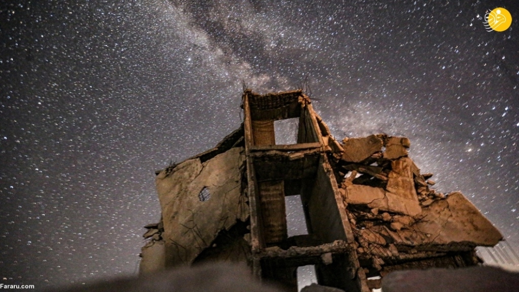آسمان پرستاره ادلب