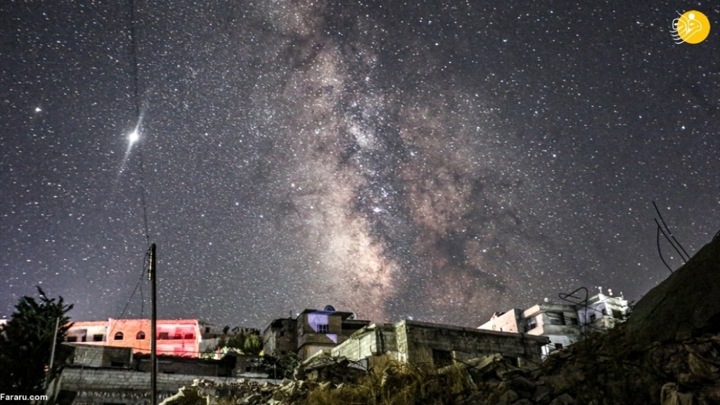 آسمان پرستاره ادلب