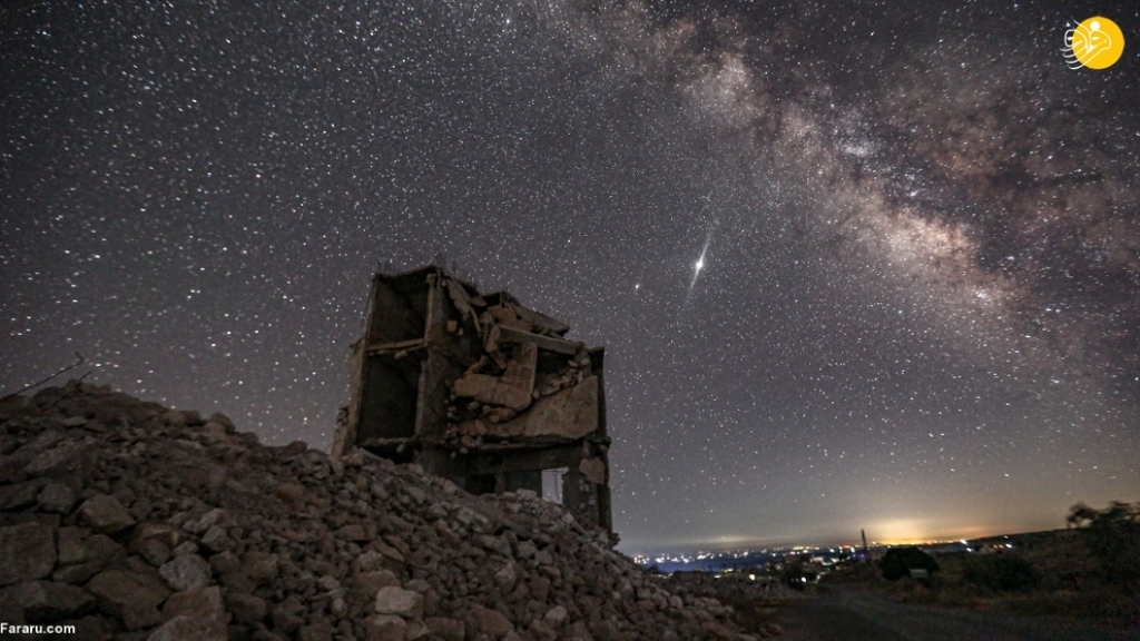 آسمان پرستاره ادلب