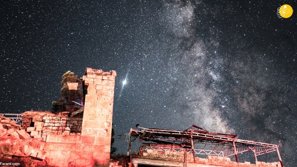 آسمان پرستاره ادلب