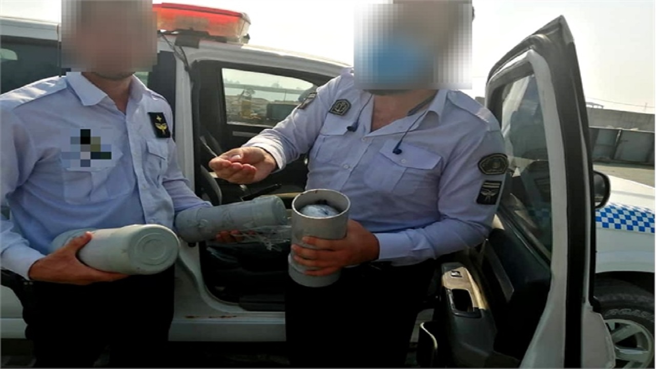 محموله مواد مخدر با تلاش یگان حفاظت بندر دیر کشف شد 