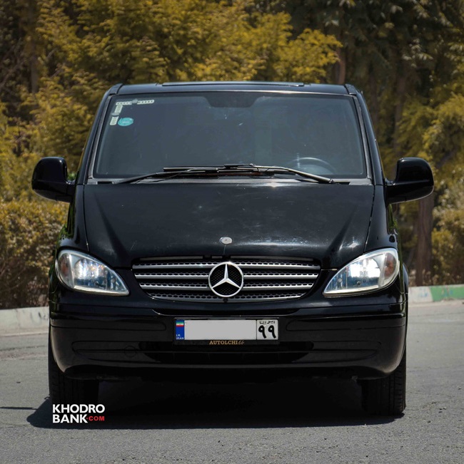 تجربه رانندگی با ون مرسدس بنز Vito مدل 2008 در تهران