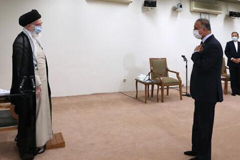 پیام مهم دیدار حضوری نخست وزیر عراق با رهبر انقلاب در روزهای شیوع کرونا