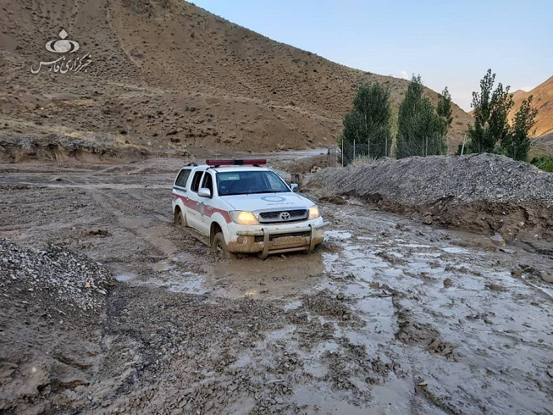 امدادرسانی به ۴۵ گرفتار در سیلاب در سمنان