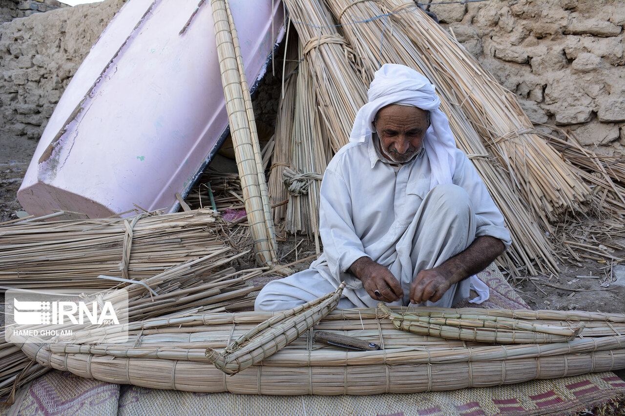 عکس/ خولک بافی در سیستان