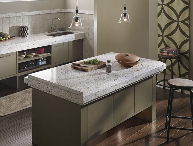 برای آشپزخانه صفحه کابینت کورین بهتر است یا کوارتز؟