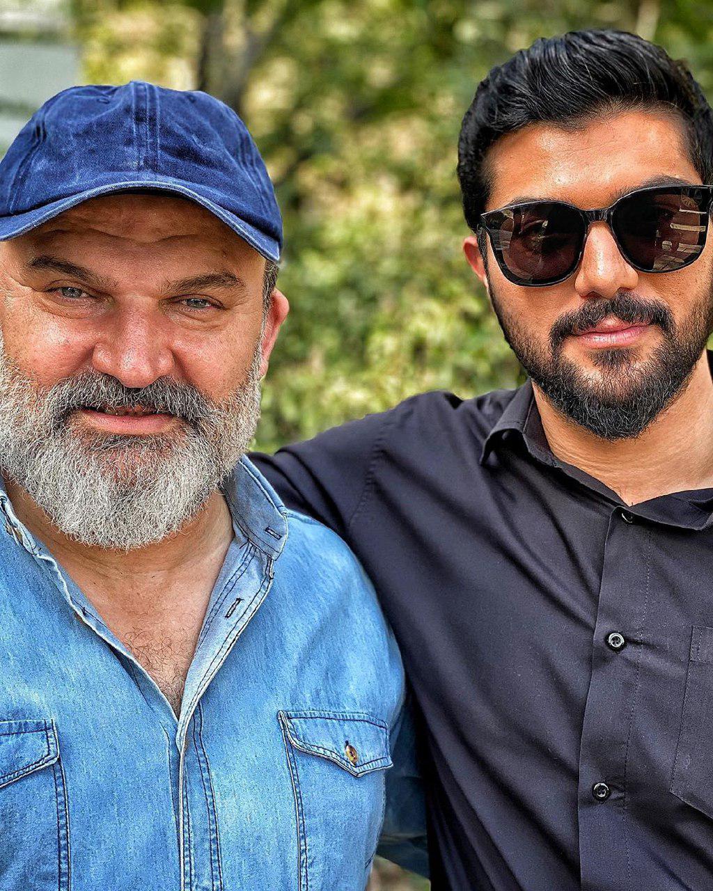 چهره‌ها/ مهدی سلطانی در روز آخر تصویربرداری “ آقازاده”