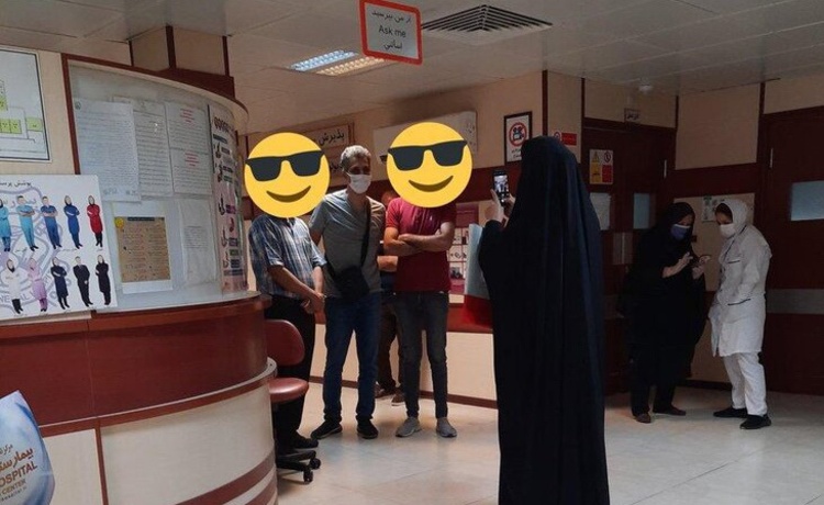 عکس یادگاری کرونایی با فردوسی ‌پور!