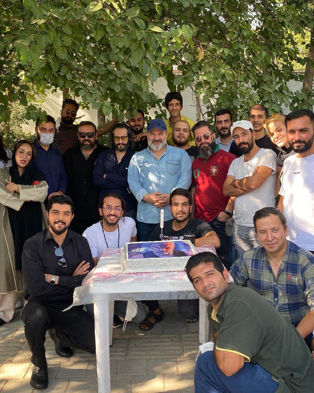 چهره‌ها/ مهدی سلطانی در روز آخر تصویربرداری “ آقازاده”