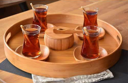 زیباترین ظرف های بامبو برای جهیزیه عروس
