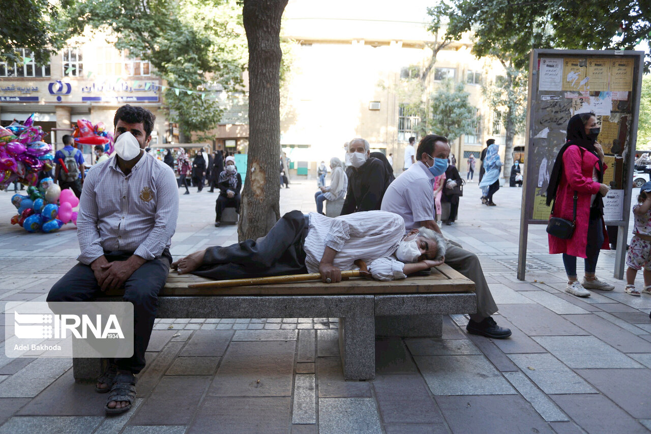 خیابان گردی در وضعیت قرمز همدان