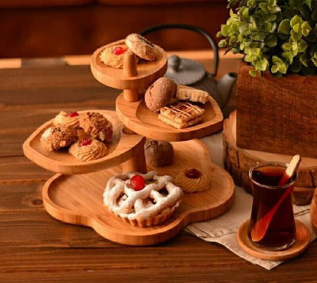زیباترین ظرف های بامبو برای جهیزیه عروس