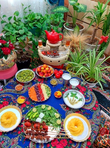 از شما/ همه چي سنتي دسپخت سحربانووو😋