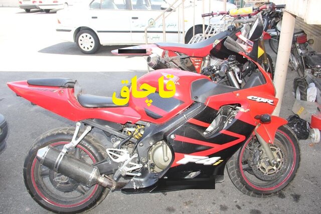 توقیف موتورسیکلت ۳ میلیاردی در کرج