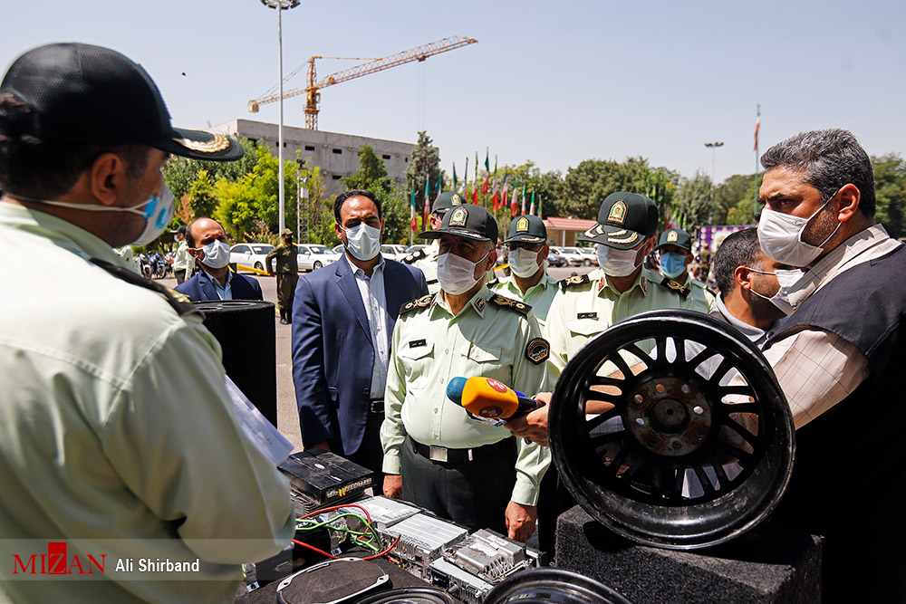 اشیاء و لوازم سرقت شده توسط سارقین