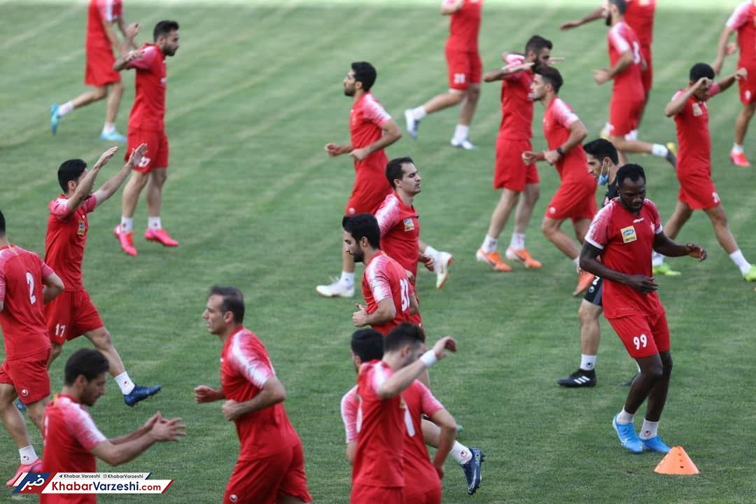 بازگشت اوساگونا به تمرین پرسپولیس