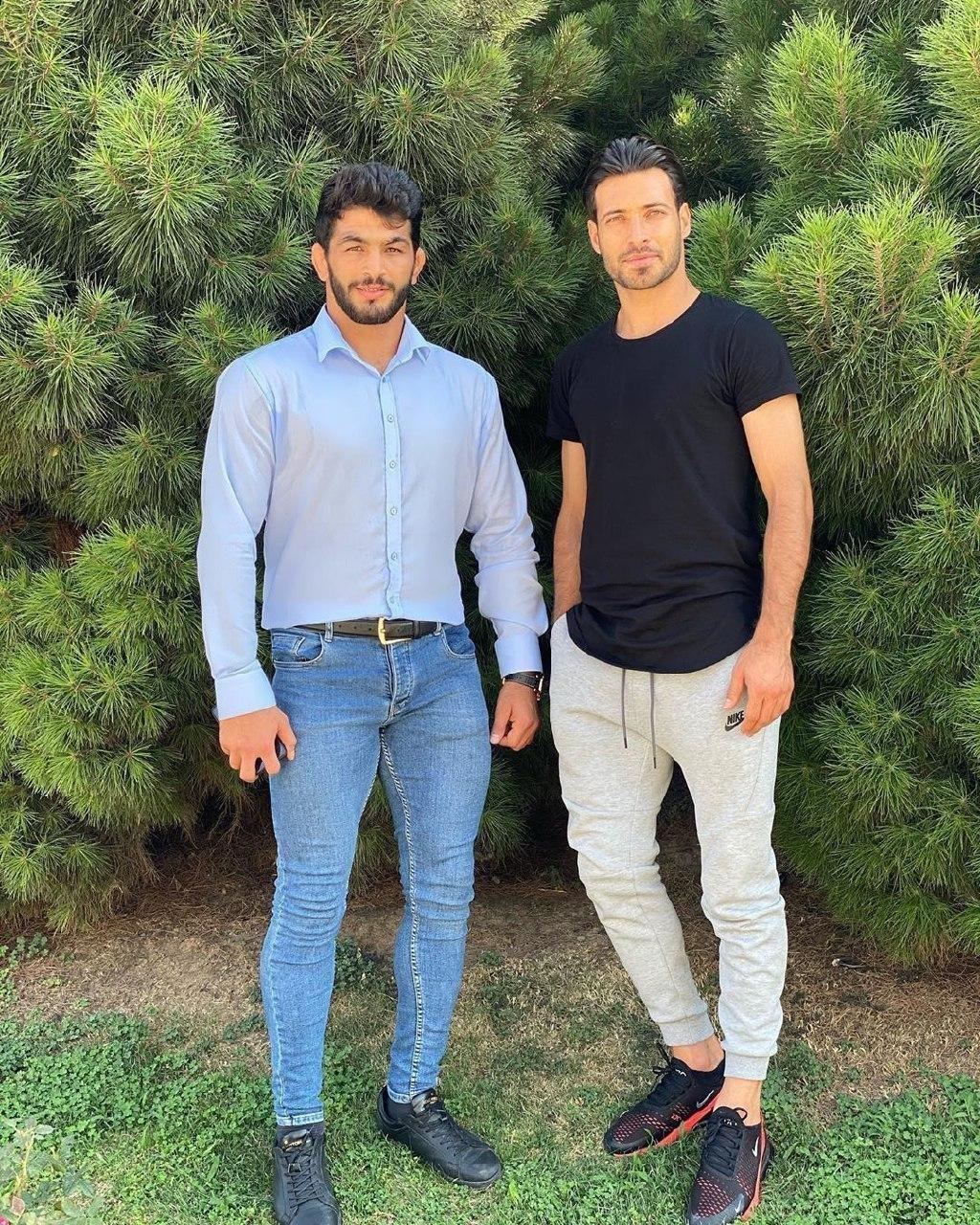 تصویری از شجاع خلیل‌زاده و حسن یزدانی