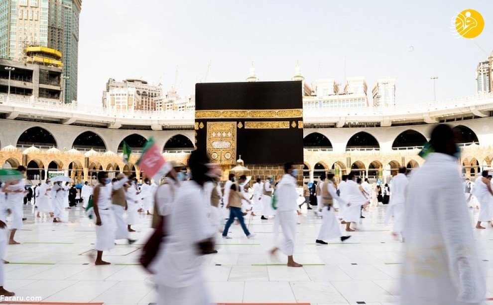 تصاویری از پایان مناسک حج امسال