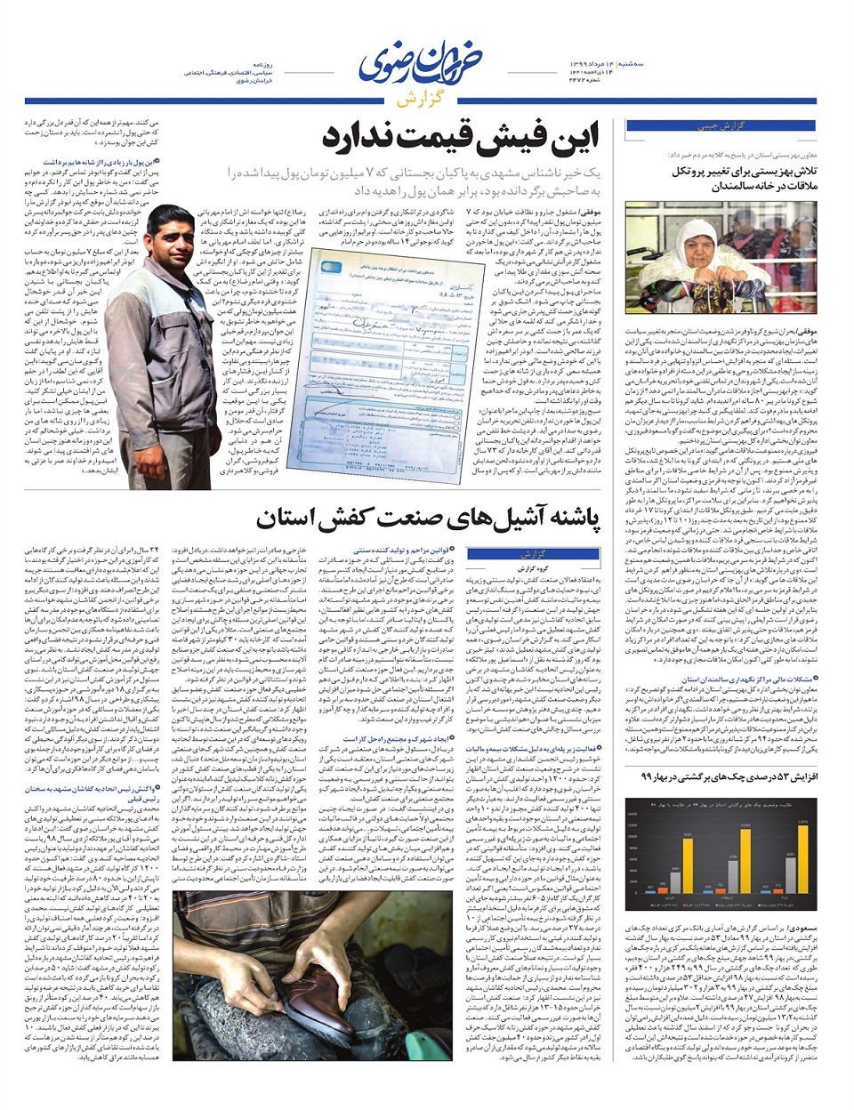 روزنامه خراسان رضوی