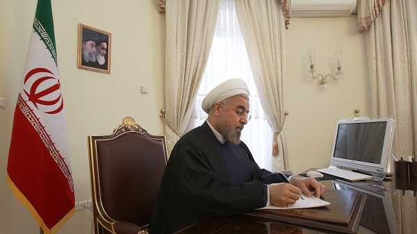 نامه روحانی به رئیس جمهور لبنان در پی انفجار بیروت