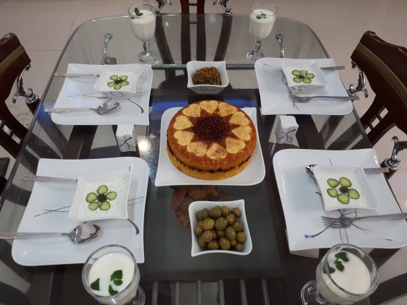 از شما/ته چين نهار امروز خانواده