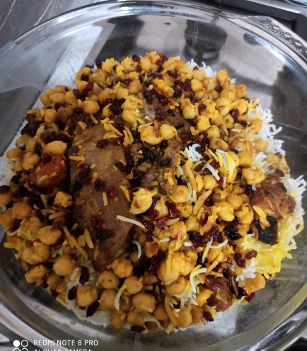 از شما/برياني پلو گراشي،😋