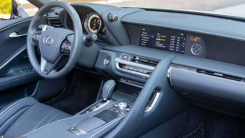 لکسوس LC 500؛ زیباترین کانورتیبل ژاپنی 2021