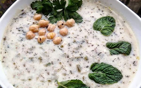 طرز تهيه آش دوغ اردبيل اصل و خوشمزه
