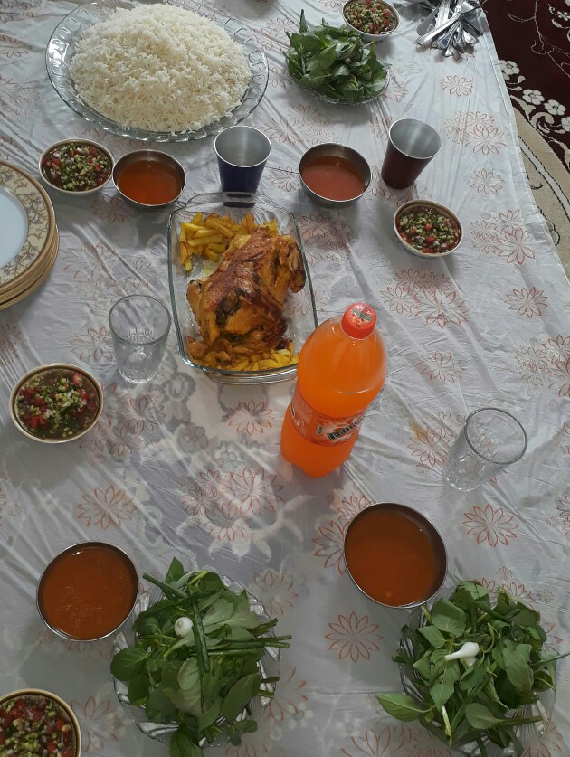 از شما/ناهار امروز ما خونه دايي گلم
