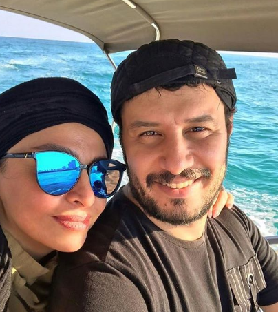 چهره ها/ تبریک مه لقا باقری برای سالگرد ازدواجش با جواد عزتی