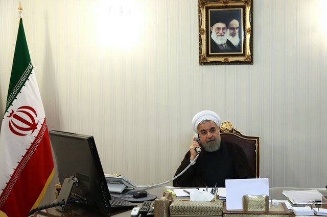 گفتگوی مهم روحانی و رئیس جمهور لبنان درباره انفجار بیروت