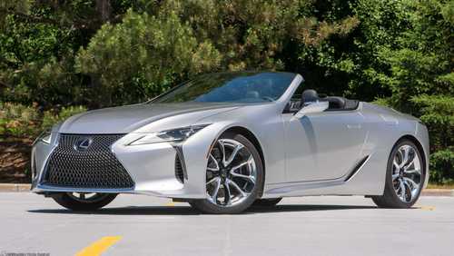 لکسوس LC 500؛ زیباترین کانورتیبل ژاپنی 2021