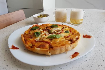 از شما/ پيتزا گياهي