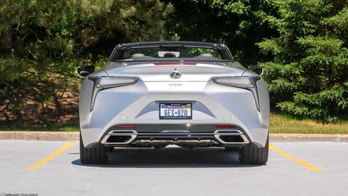 لکسوس LC 500؛ زیباترین کانورتیبل ژاپنی 2021