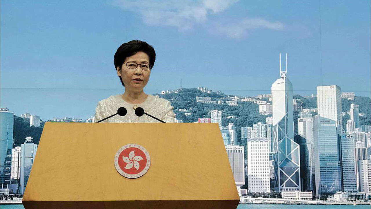 آمریکا فرماندار اجرایی هنگ کنگ را تحریم می‌کند