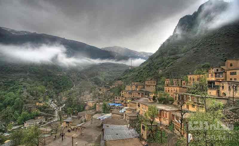 بزرگترین روستای پلکانی ایران