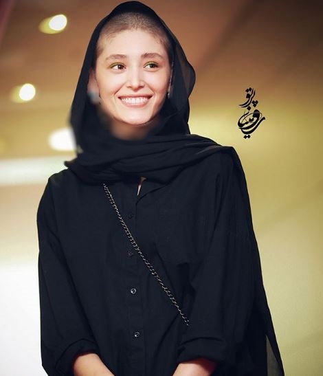 چهره‌ها/ فرشته حسینی با موهای تراشیده شده در اکران مردمی فیلم «یلدا»