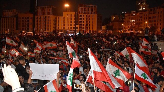 درگیری پلیس لبنان با معترضان در بیروت؛ معترضان وارد ساختمان وزارت خارجه شدند