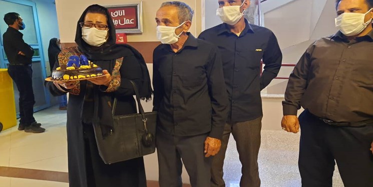 جشن تولد جوان رفسنجانی در روز اهدای اعضایش به ۳ بیمار نیازمند