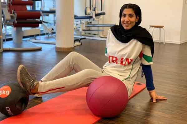 آمادگی بانوی المپیکی برای آغاز مبارزات