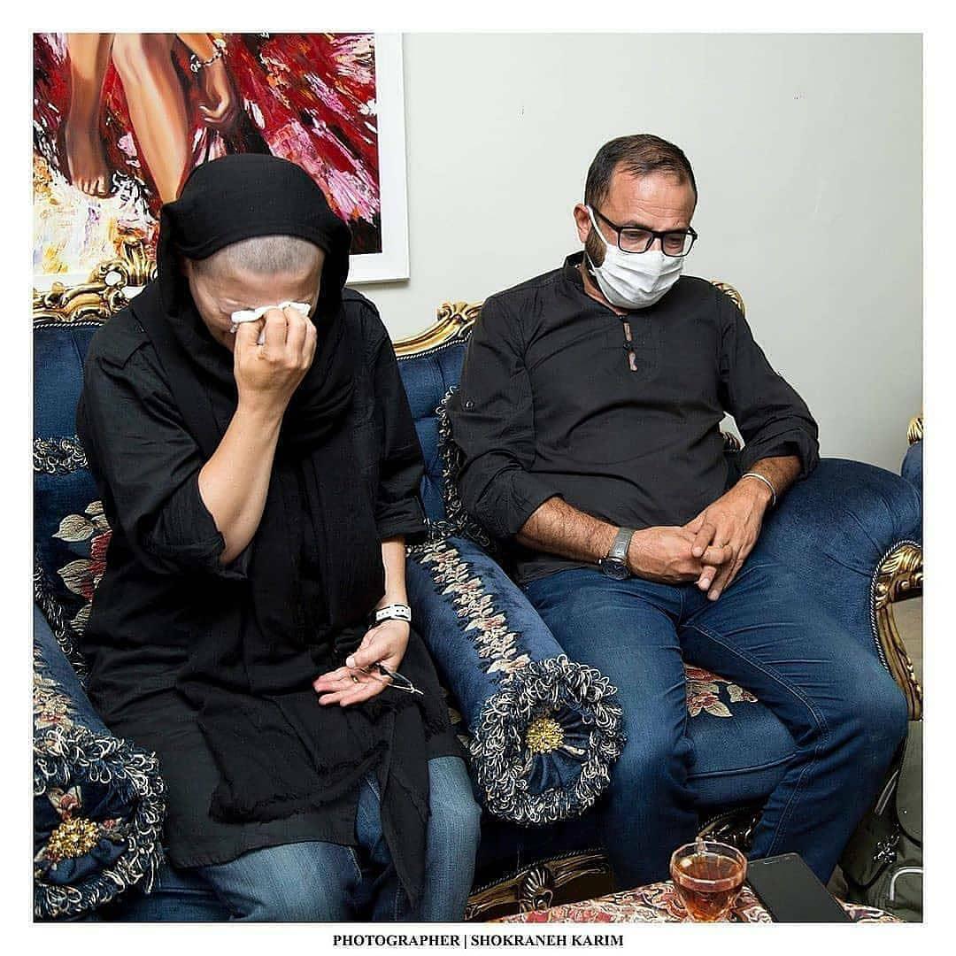حضور هنرمندان در خانه نعیمه نظام دوست برای گرامی داشت یاد ماه چهره خلیلی